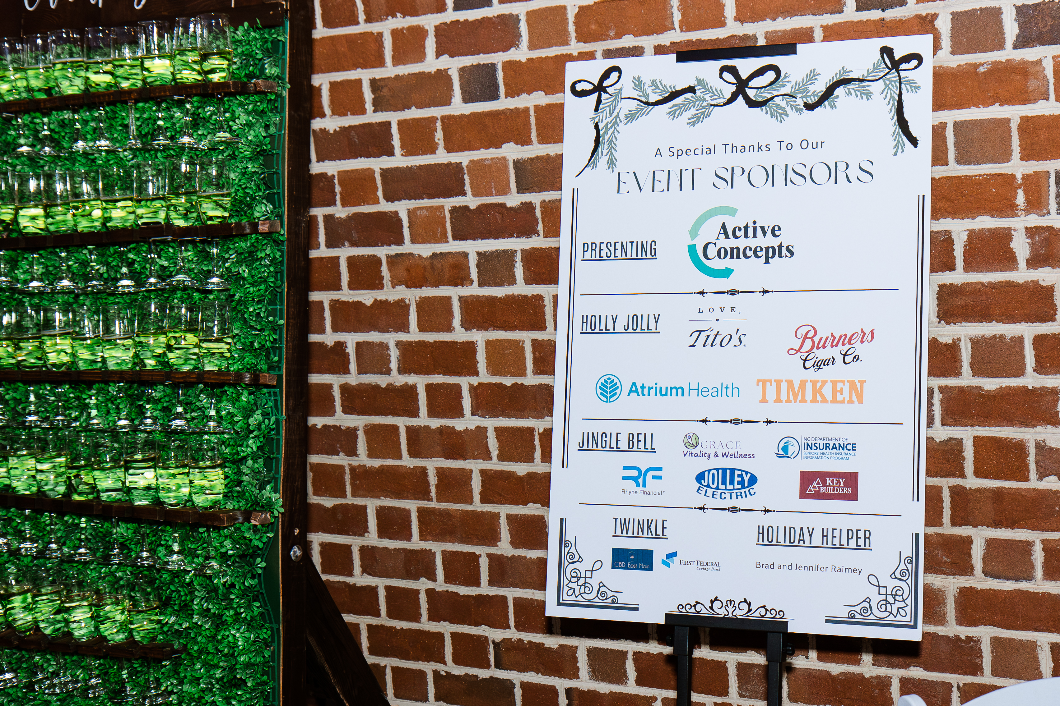 Event Sponsors at Christmas Gala 2025