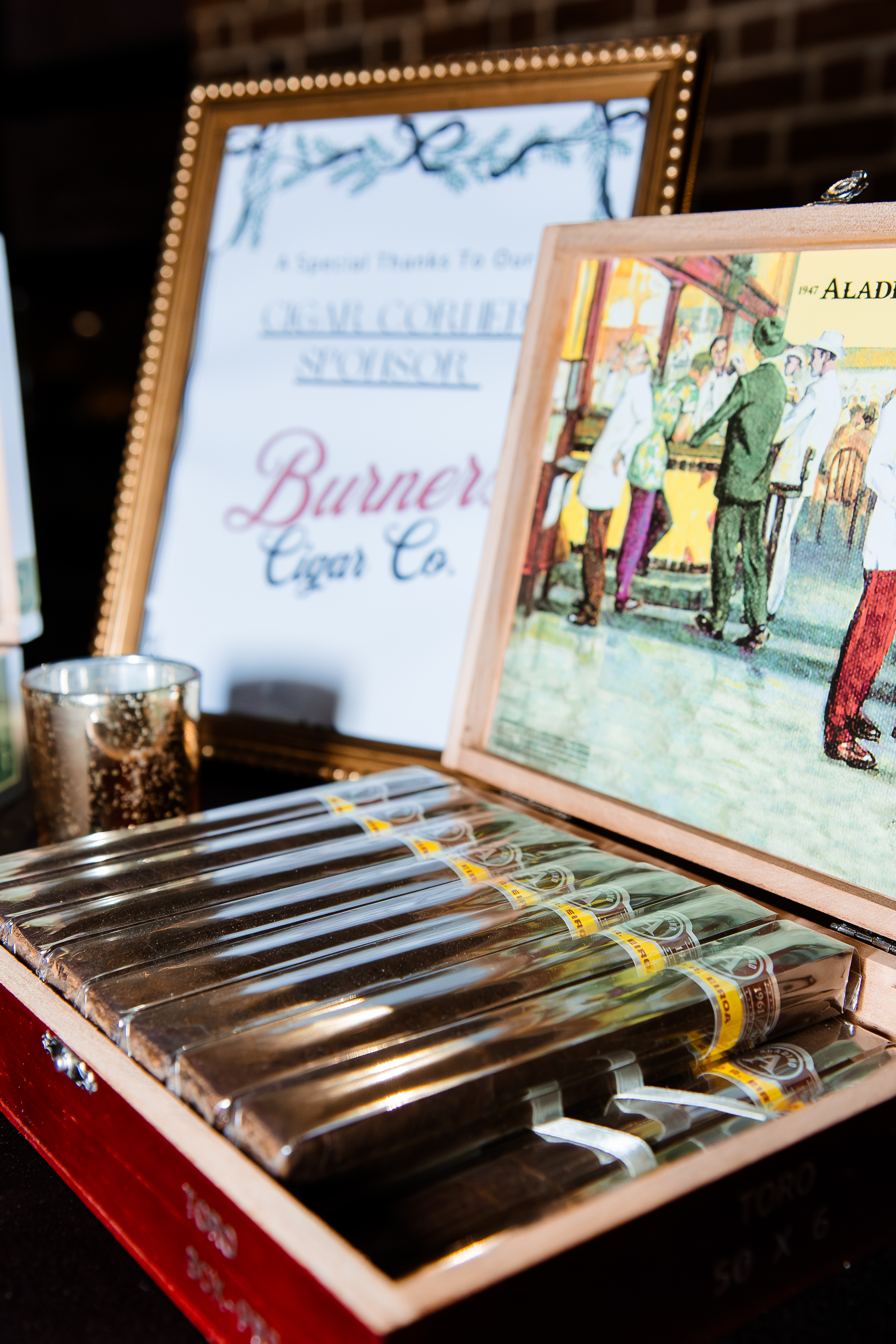 Cigar Lounge at Christmas Gala 2025