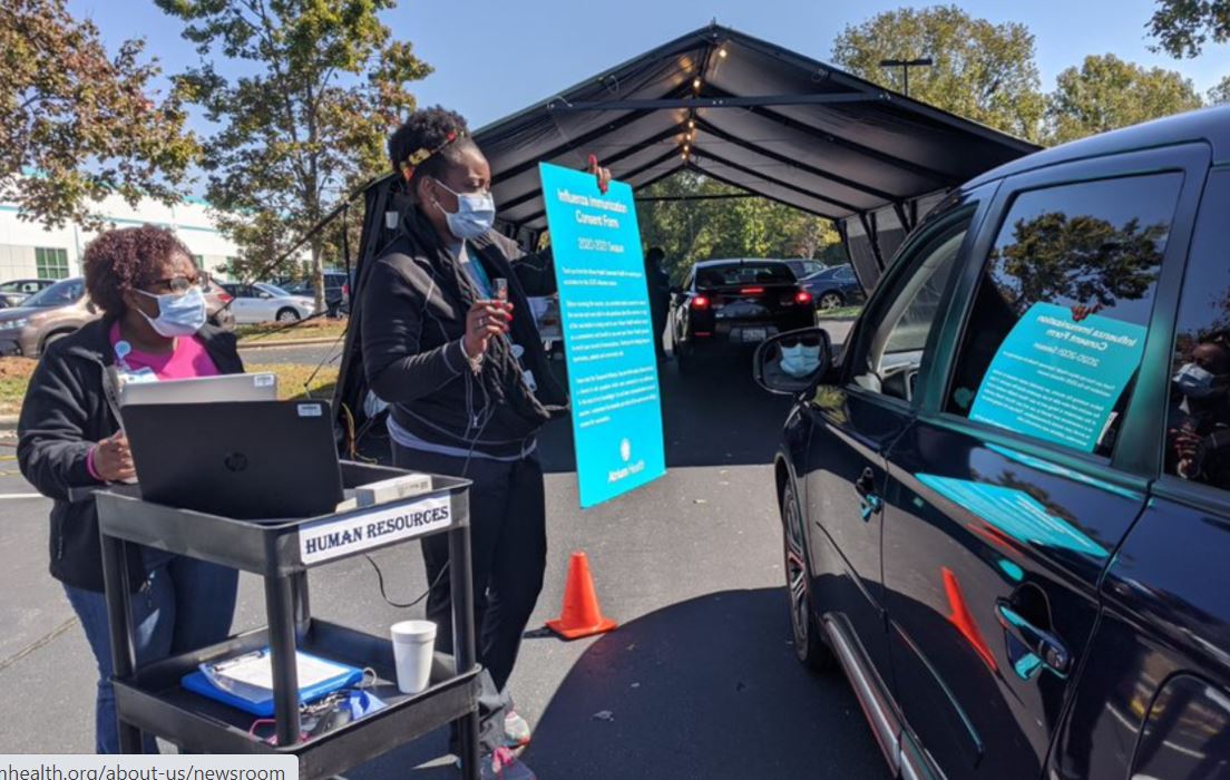 Atrium Drive Up Flu Shot Clinic