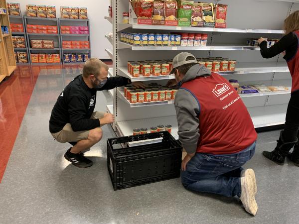 Stocking the shelves